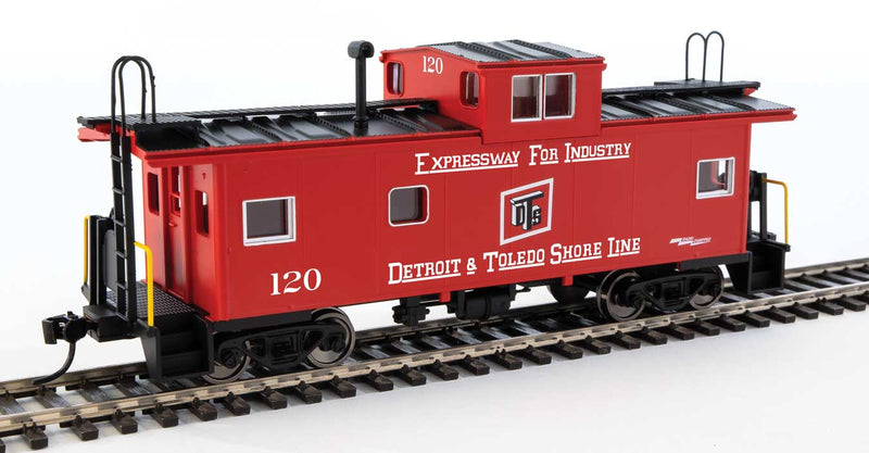 WalthersMainline 910-8766 International Wide-Vision Caboose - Ready to Run -- Detroit & Toledo Shore Line