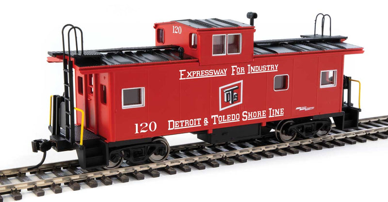 WalthersMainline 910-8765 International Wide-Vision Caboose - Ready to Run -- Detroit & Toledo Shore Line