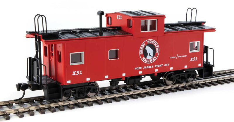 WalthersMainline 910-8768 International Wide-Vision Caboose - Ready to Run -- Great Northern