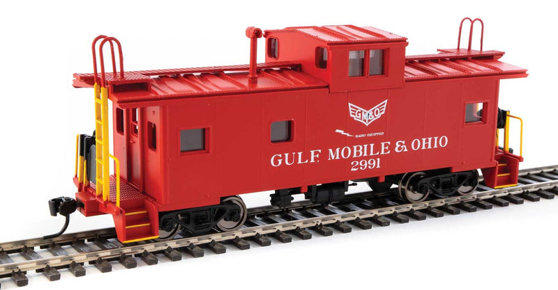 WalthersMainline 910-8770 International Wide-Vision Caboose - Ready to Run -- Gulf, Mobile & Ohio