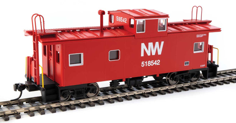 WalthersMainline 910-8773 International Wide-Vision Caboose - Ready to Run -- Norfolk & Western