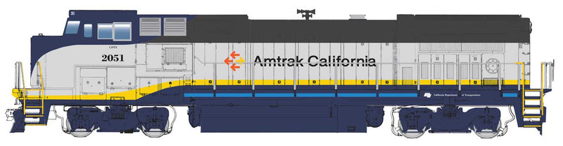 PREORDER WalthersMainline 910-9565 GE Dash 8 P32-8BWH - Standard DC -- Amtrak(R) California(SM)