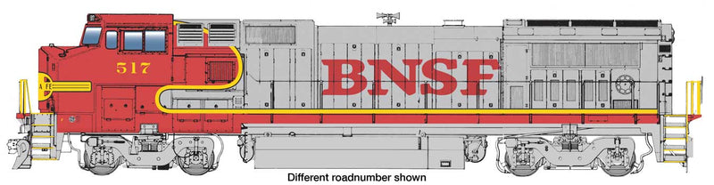 WalthersMainline 910-9570 GE Dash 8-40BW - Standard DC -- Burlington Northern Santa Fe