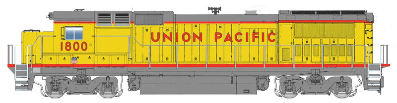 WalthersMainline 910-9573 GE Dash 8-40B - Standard DC -- Union Pacific(R)