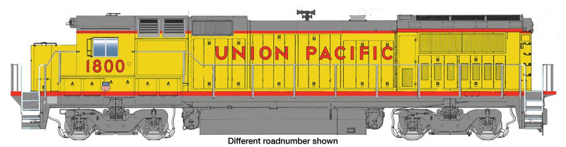 WalthersMainline 910-9574 GE Dash 8-40B - Standard DC -- Union Pacific(R)