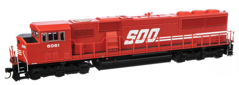 WalthersMainline 910-10322 EMD SD60M with 3-Piece Windshield - Standard DC -- Soo Line