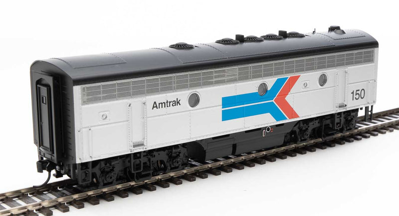 WalthersMainline 910-19956 EMD F7 A-B Set - ESU Sound and DCC -- Amtrak(R) #100, #150 (Phase I, silver, red, blue, black), HO