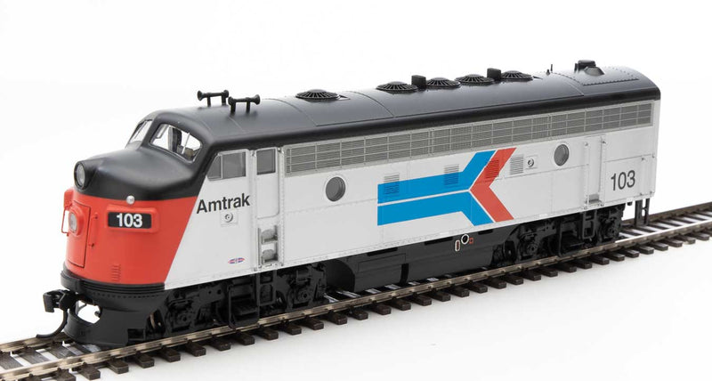 WalthersMainline 910-19957 EMD F7 A-B Set - ESU Sound and DCC -- Amtrak(R) #103, #151 (Phase I, silver, red, blue, black), HO