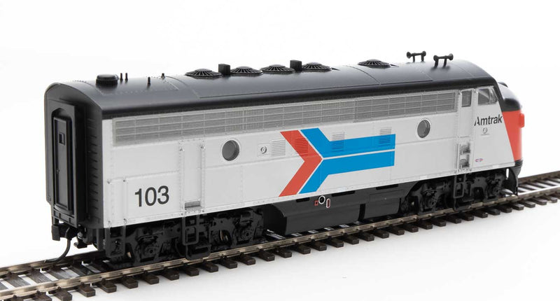 WalthersMainline 910-19957 EMD F7 A-B Set - ESU Sound and DCC -- Amtrak(R) #103, #151 (Phase I, silver, red, blue, black), HO