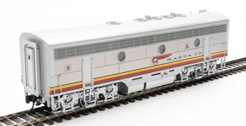 WalthersMainline 910-19960 EMD F7 A-B Set - ESU Sound and DCC -- Santa Fe #325L, #325A (Passenger Warbonnet, silver, red, black), HO