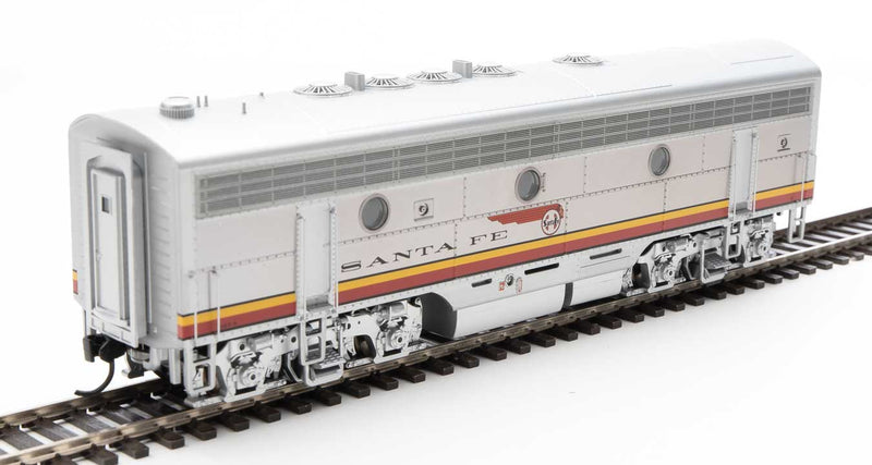 WalthersMainline 910-19960 EMD F7 A-B Set - ESU Sound and DCC -- Santa Fe #325L, #325A (Passenger Warbonnet, silver, red, black), HO