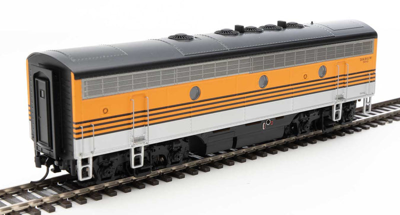 WalthersMainline 910-19971 EMD F7 A-B Set - ESU Sound and DCC -- Denver & Rio Grande Western(TM) #5681, #5682 (Grande Gold, silver, black), HO