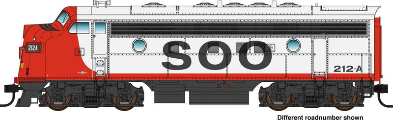 WalthersMainline 910-19982 EMD F7 A - ESU Sound and DCC -- Soo Line