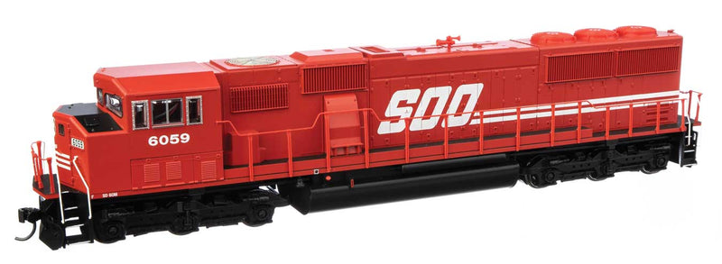 WalthersMainline 910-20322 EMD SD60M with 3-Piece Windshield - ESU(R) Sound & DCC -- Soo Line