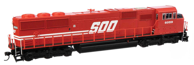 WalthersMainline 910-20322 EMD SD60M with 3-Piece Windshield - ESU(R) Sound & DCC -- Soo Line