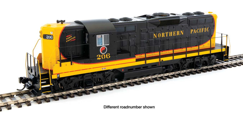 WalthersMainline 910-10486 EMD GP9 Phase II with High Hood - Standard DC -- Northern Pacific