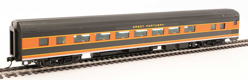 Walthers Mainline 910-30018 85' Budd Large-Window Coach - Ready to Run -- Great Northern, HO