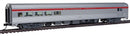 WalthersMainline 910-30057 85' Budd Baggage-Lounge - Ready to Run - Southern Pacific (silver, red), HO Scale