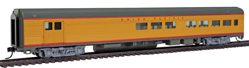 WalthersMainline 910-30058 85' Budd Baggage-Lounge - Ready to Run -- Union Pacific (Armour Yellow, gray, red), HO