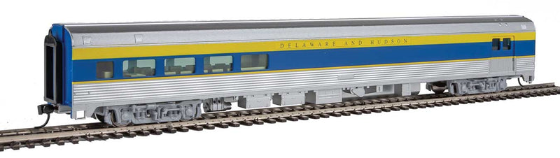 Walthers Mainline 910-30063 85' Budd Baggage-Lounge - Ready to Run -- Delaware & Hudson, HO