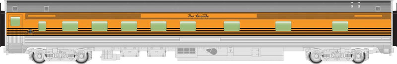 Walthers Mainline 910-30114 85' Budd 10-6 Sleeper - Ready to Run -- Denver & Rio Grande Western, HO