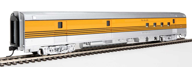 Walthers Mainline 910-30314 85' Budd Baggage-Railway Post Office - Ready To Run -- Denver & Rio Grande Western, HO