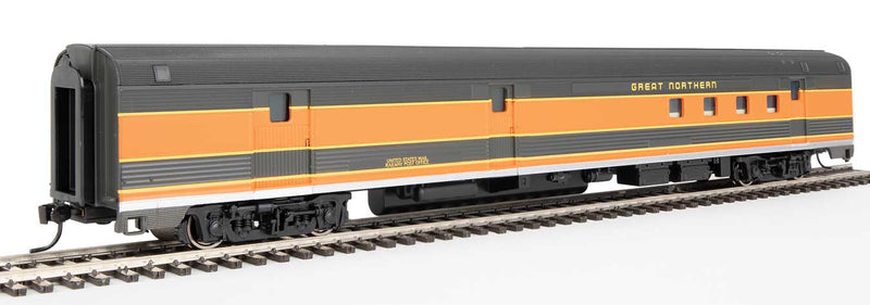 Walthers Mainline 910-30315 85' Budd Baggage-Railway Post Office - Ready To Run -- Great Northern, HO