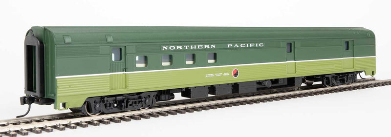Walthers Mainline 910-30316 85' Budd Baggage-Railway Post Office - Ready To Run -- Northern Pacific, HO