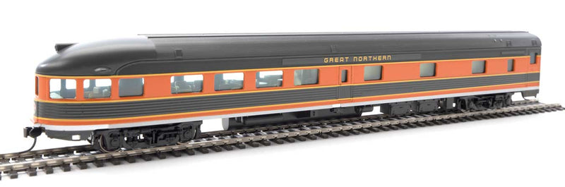 Walthers Mainline 910-30367 85' Budd Observation - Ready To Run -- Great Northern, HO