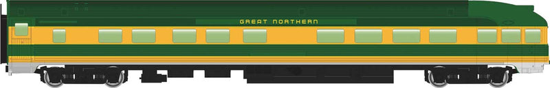 Walthers Mainline 910-30367 85' Budd Observation - Ready To Run -- Great Northern, HO