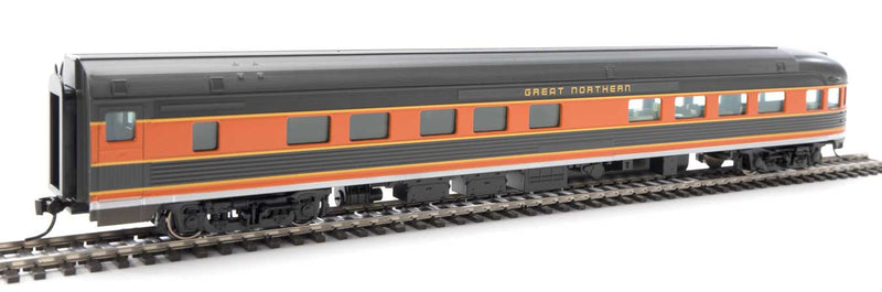 Walthers Mainline 910-30367 85' Budd Observation - Ready To Run -- Great Northern, HO