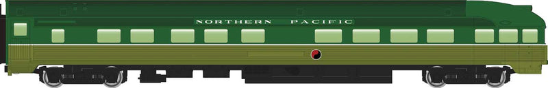 Walthers Mainline 910-30368 85' Budd Observation - Ready To Run -- Northern Pacific, HO