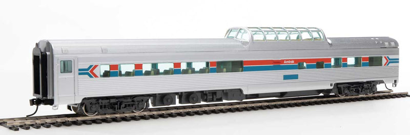 Walthers Mainline 910-30408 85' Budd Dome Coach - Ready to Run -- Amtrak(R) Phase I, HO