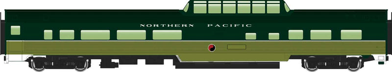 Walthers Mainline 910-30411 85' Budd Dome Coach - Ready to Run -- Northern Pacific, HO