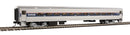 Walthers Mainline 910-31001 85' Horizon Fleet Coach - Ready to Run - Amtrak (Phase IV, silver, wide blue, thin red and white stripes), HO