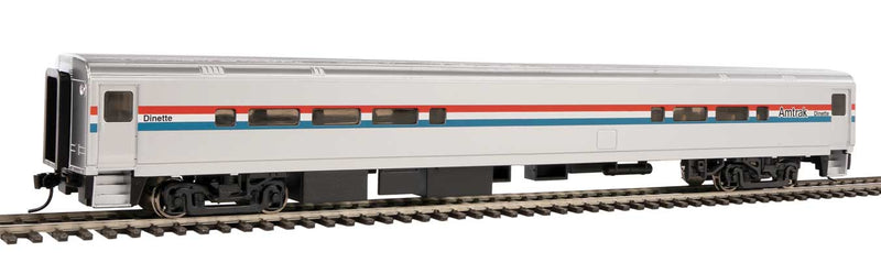 Walthers Mainline 910-31050 85' Horizon Food Service Car - Ready to Run -- Amtrak (Phase III, equal red, white, blue stripes), HO