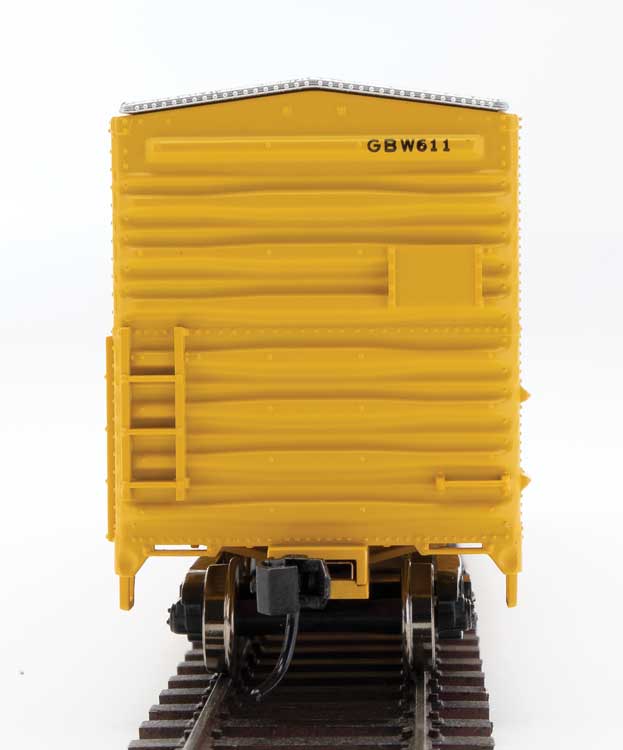 WalthersMainline 910-45005 40' ACF Modernized Welded Boxcar w/8' Youngstown Door - Ready to Run -- Green Bay & Western