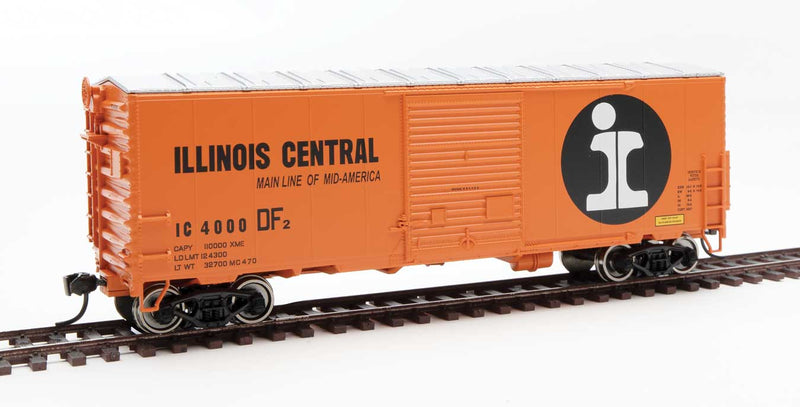 WalthersMainline 910-45007 40' ACF Modernized Welded Boxcar w/8' Youngstown Door - Ready to Run -- Illinois Central