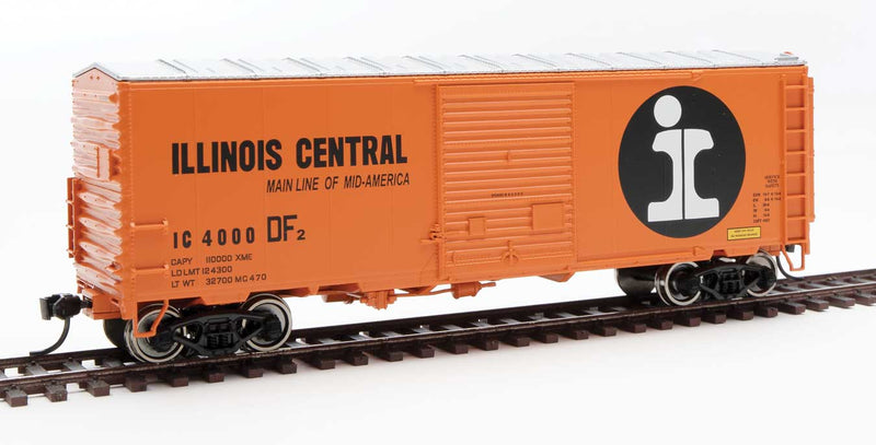 WalthersMainline 910-45007 40' ACF Modernized Welded Boxcar w/8' Youngstown Door - Ready to Run -- Illinois Central