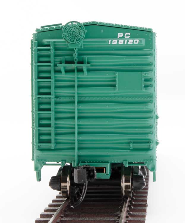 WalthersMainline 910-45013 40' ACF Modernized Welded Boxcar w/8' Youngstown Door - Ready to Run -- Penn Central