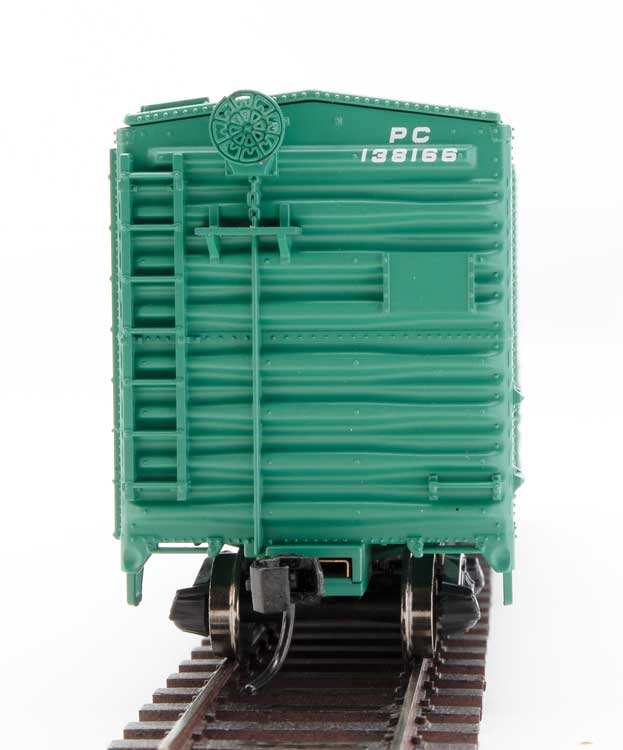 WalthersMainline 910-45014 40' ACF Modernized Welded Boxcar w/8' Youngstown Door - Ready to Run -- Penn Central