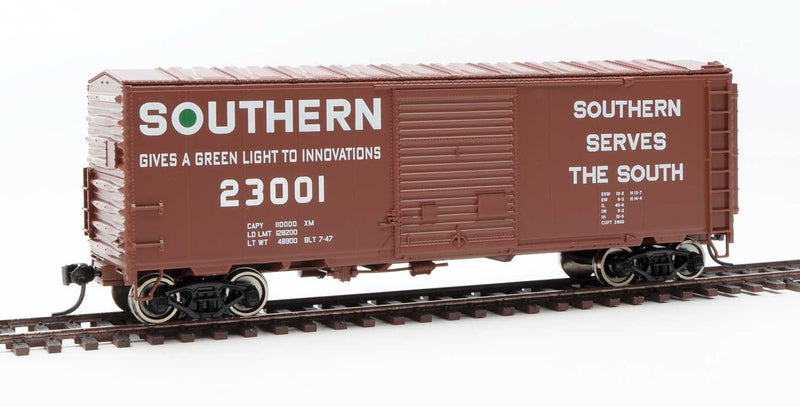 WalthersMainline 910-45022 40' ACF Modernized Welded Boxcar w/8' Youngstown Door - Ready to Run -- Southern