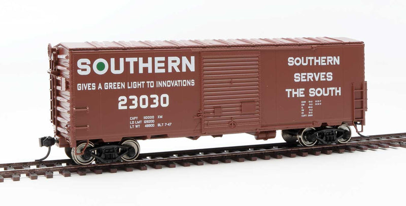 WalthersMainline 910-45023 40' ACF Modernized Welded Boxcar w/8' Youngstown Door - Ready to Run -- Southern