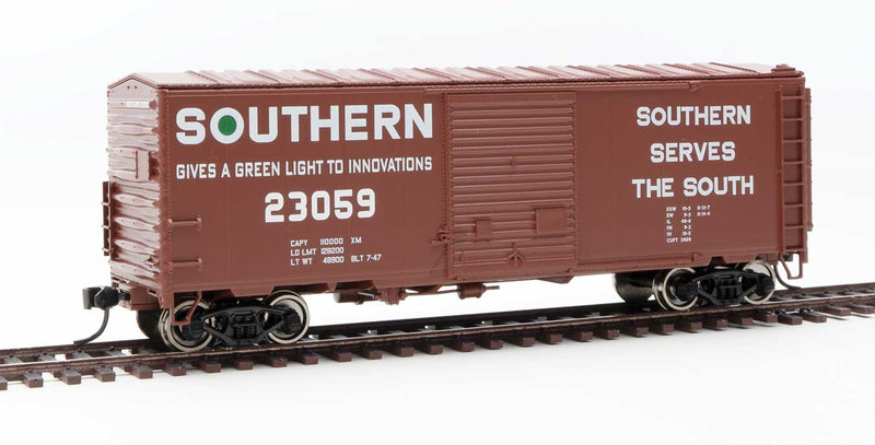 WalthersMainline 910-45024 40' ACF Modernized Welded Boxcar w/8' Youngstown Door - Ready to Run -- Southern