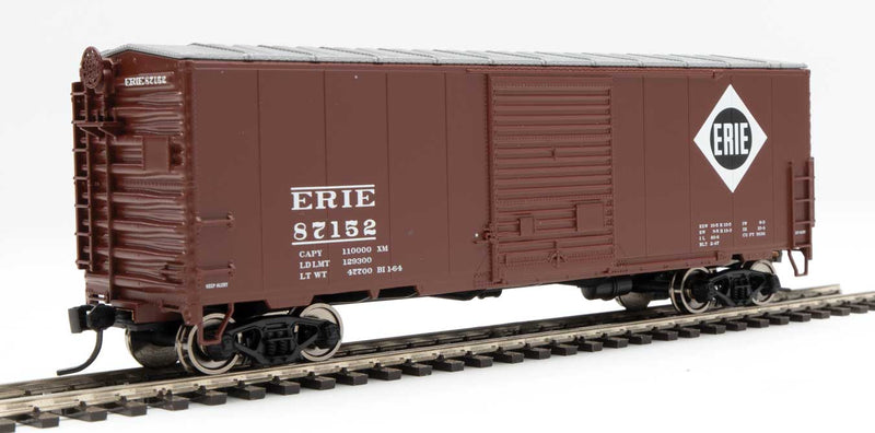 WalthersMainline 910-45038 40' ACF Modernized Welded Boxcar w/8' Youngstown Door - Ready to Run -- Erie