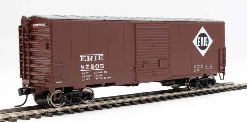 WalthersMainline 910-45039 40' ACF Modernized Welded Boxcar w/8' Youngstown Door - Ready to Run -- Erie