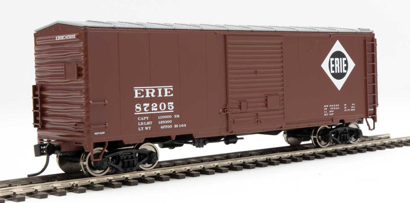 WalthersMainline 910-45039 40' ACF Modernized Welded Boxcar w/8' Youngstown Door - Ready to Run -- Erie