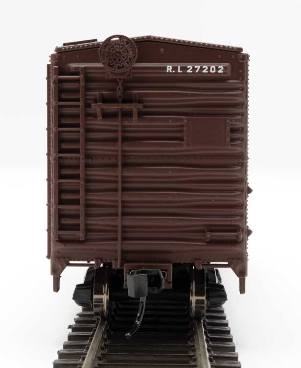 WalthersMainline 910-45043 40' ACF Modernized Welded Boxcar w/8' Youngstown Door - Ready to Run -- Rock Island