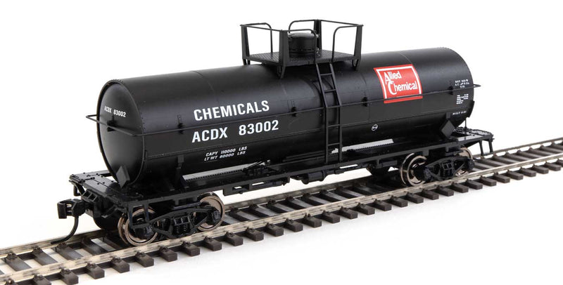 WalthersMainline 910-48001 36' Chemical Tank Car - Ready to Run -- Allied Chemical ACDX