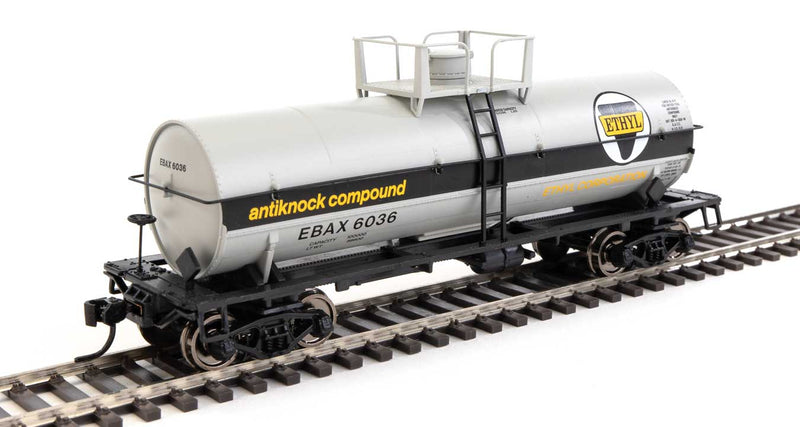 WalthersMainline 910-48009 36' Chemical Tank Car - Ready to Run -- Ethyl EBAX